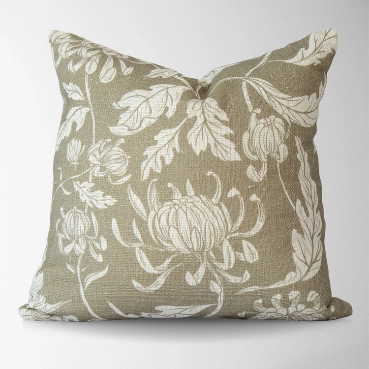 Flora Sage Pillow Covers - Set of 3