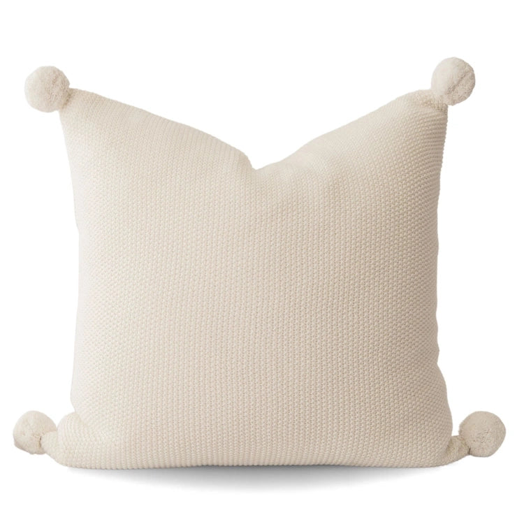 Aria Cotton Seed-stitch Pillow and Throw Set