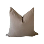 Solid linen pillow cover set of 2