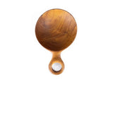 Teak Wooden Scoop with Hole